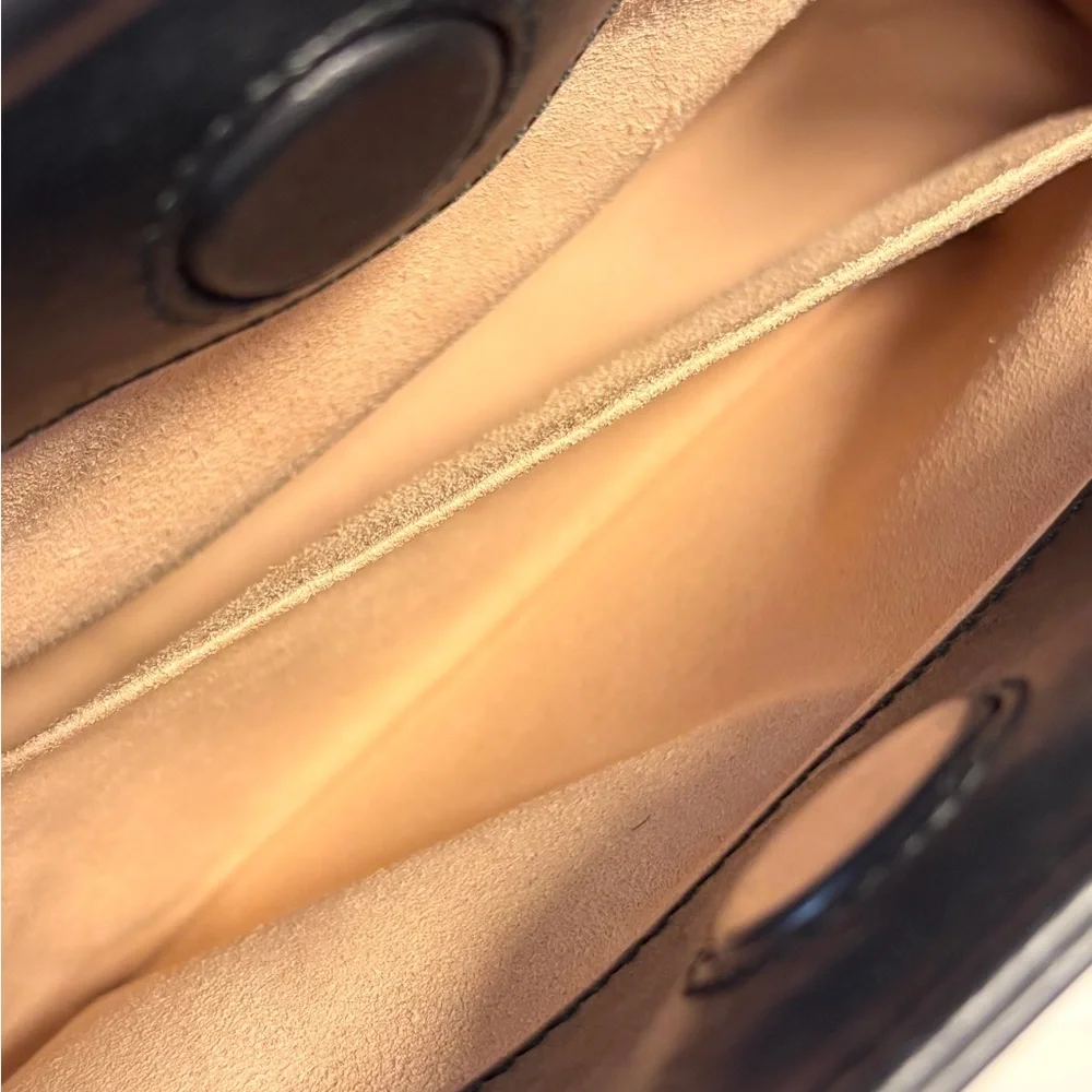 Gorgeous Gucci Nymphaea Top Handle Bamboo Black - Picture 9 of 16